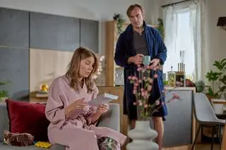 "Na Wspólnej" odc. 4144. Ola, Czerski dyskutujący o liście