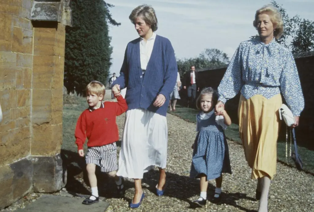 Księżna Diana i Frances Shand Kydd