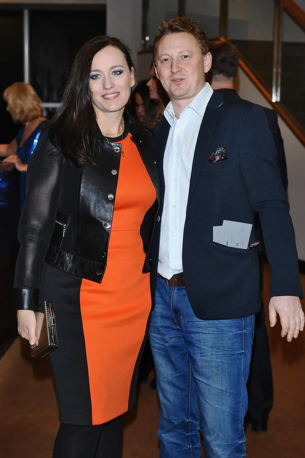 Rafał Olbrychski i Monika Rut