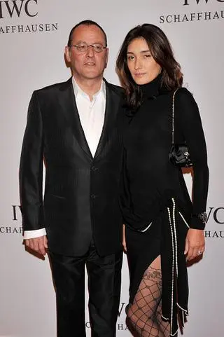 Jean Reno i Zofia Borucka