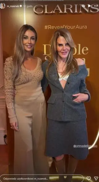 Małgorzata Rozenek-Majdan i Anna Dello Russo