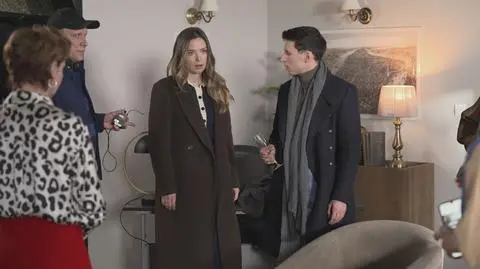 Kulisy demaskacji Kaliny z "Na Wspólnej". Aktorzy komentują finał afery. Zobacz materiał z planu serialu