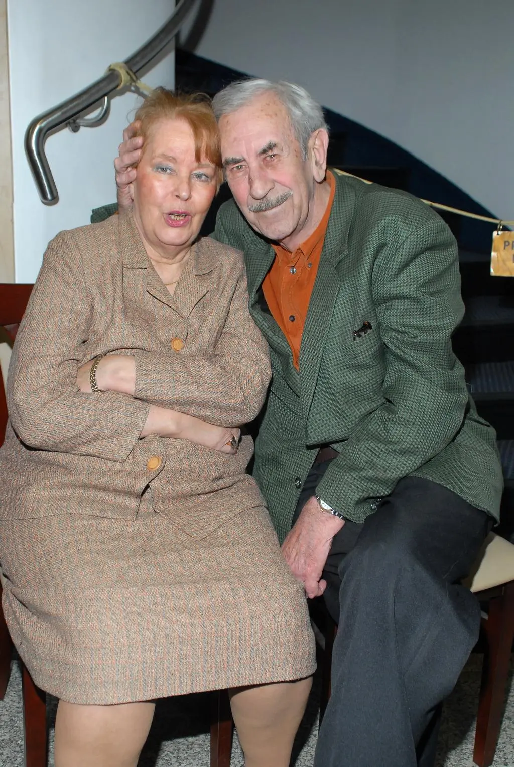 Jan Kobuszewski i Hanna Zembrzuska