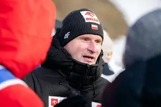 Trener Maciej Maciusiak, który ma tchnąć nowe życie w skoki narciarskie w Polsce. 