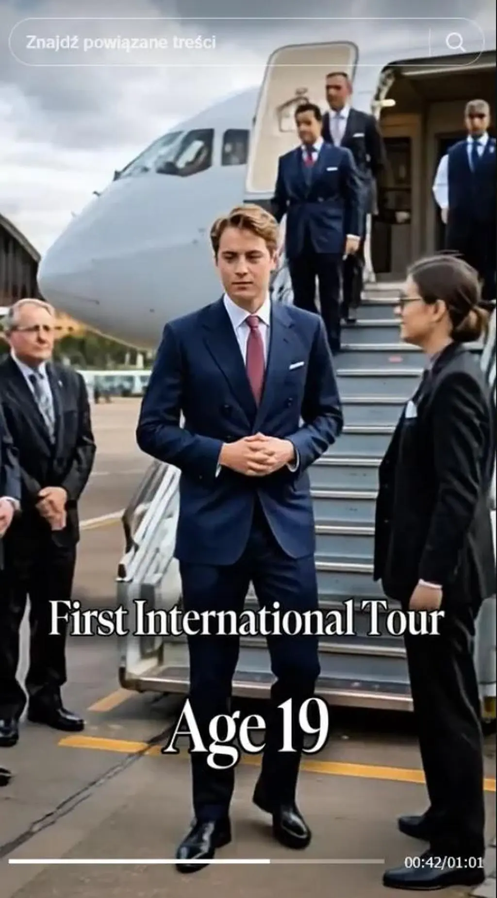Książę George w przyszłości według AI