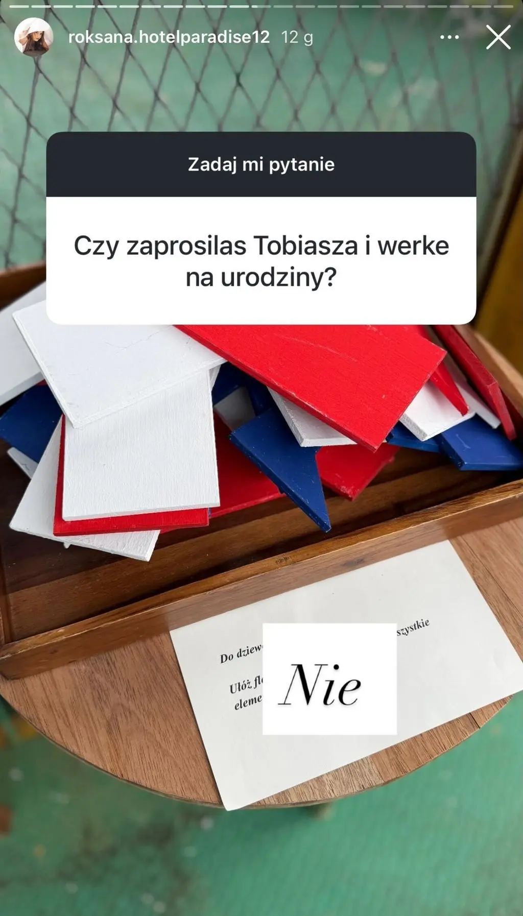 Roksana o urodzinach