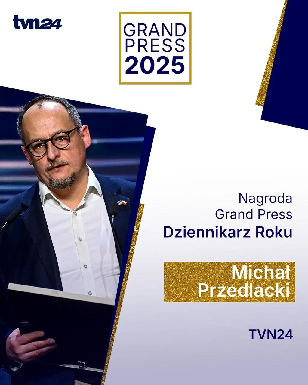 Sukces TVN Warner Bros. Discovery na gali Grand Press 2025