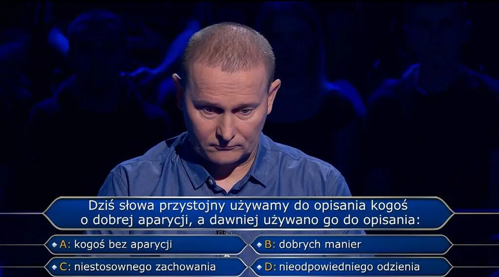 "Milionerzy". Co dawniej opisywano słowem przystojny? 