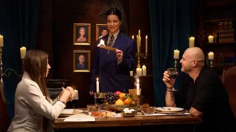 The Traitors. Zdrajcy: Iza Chojnacka, Malwina Wędzikowska, Wojtek Matuszak