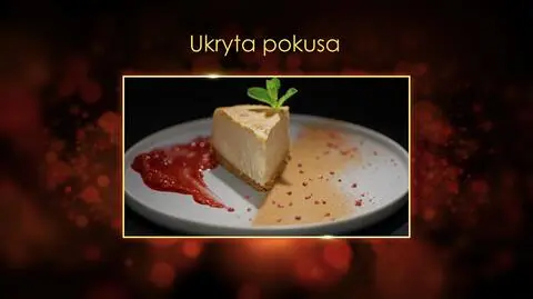 "Ugotowani 14". "Ukryta pokusa" - przepis na sernik z ciecierzycy Natalii z Trójmiasta