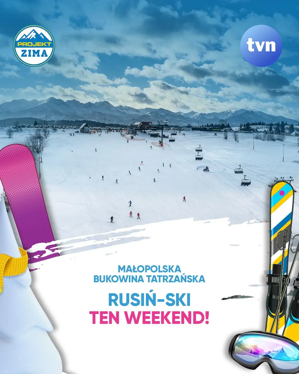 Projekt Zima TVN w Bukowinie Tatrzańskiej