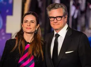 Colin Firth i Livia Giuggioli