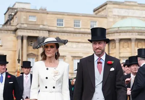 Przyjęcie ogrodowe w Pałacu Buckingham. Książę William i księżna Kate powitali liczne grono gości