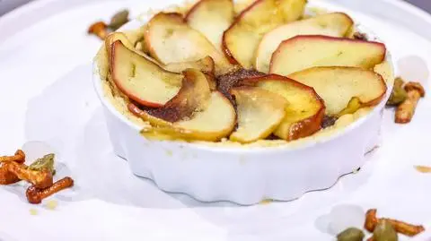 Gracjan Stawski/Melania Modzelewska: Tarta Tatin z kaszanką