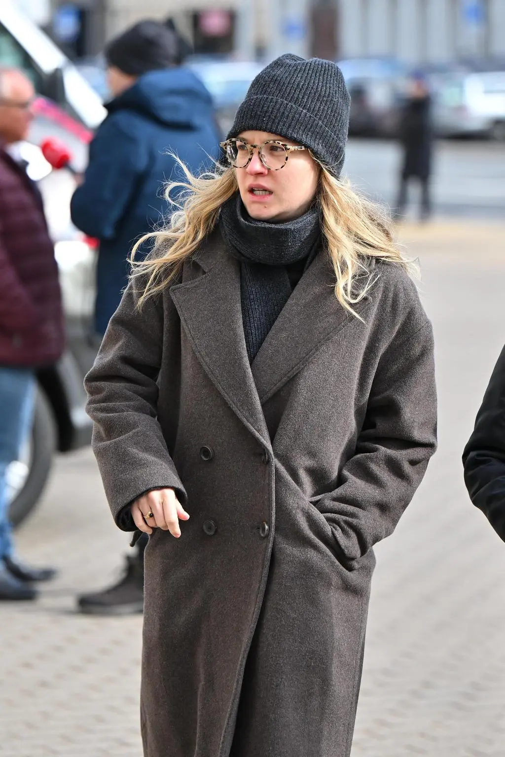 Pogrzeb Bożeny Dykiel - Julia Chatys