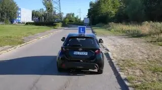 Kursantka Laura podczas egzaminu wewnętrznego