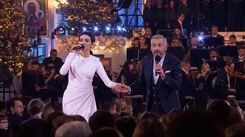 Wspólne kolędowanie: Dorota Gardias, Krzysztof Skórzynski - Przybieżeli do Betlejem