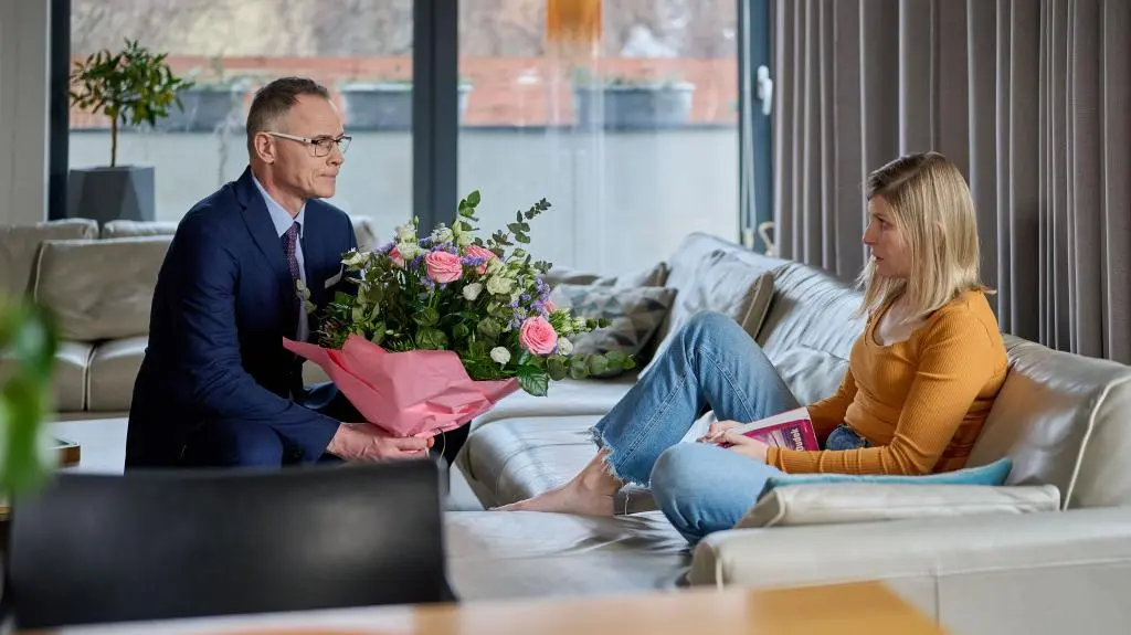Kadr z odcinka 3836 serialu TVN "Na Wspólnej".