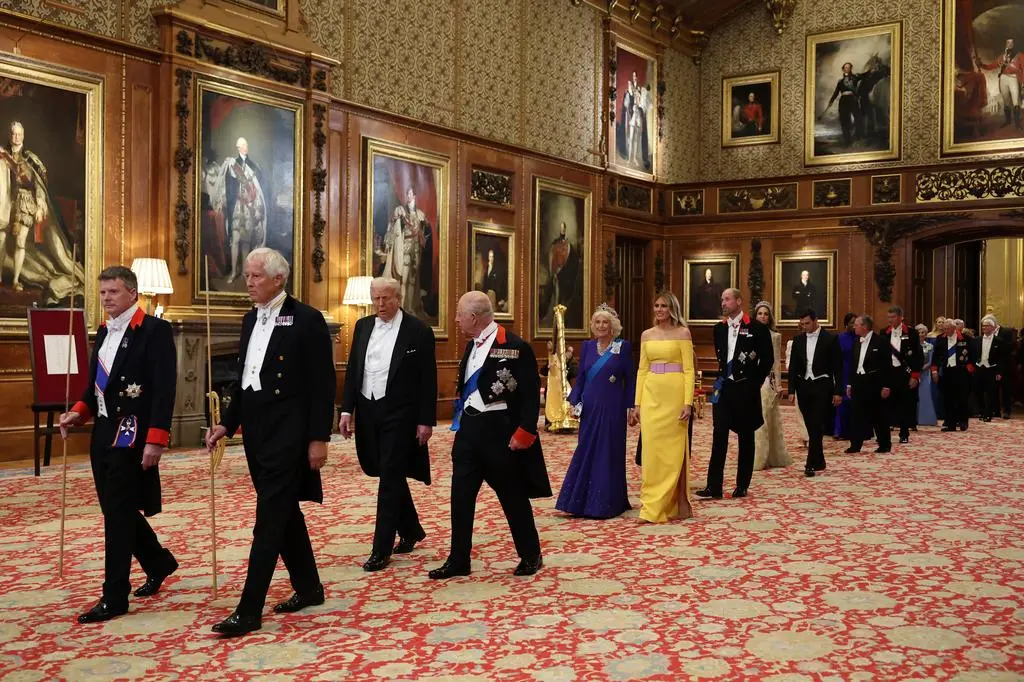Tak król Karol III przyjął Donalda Trumpa w Windsorze