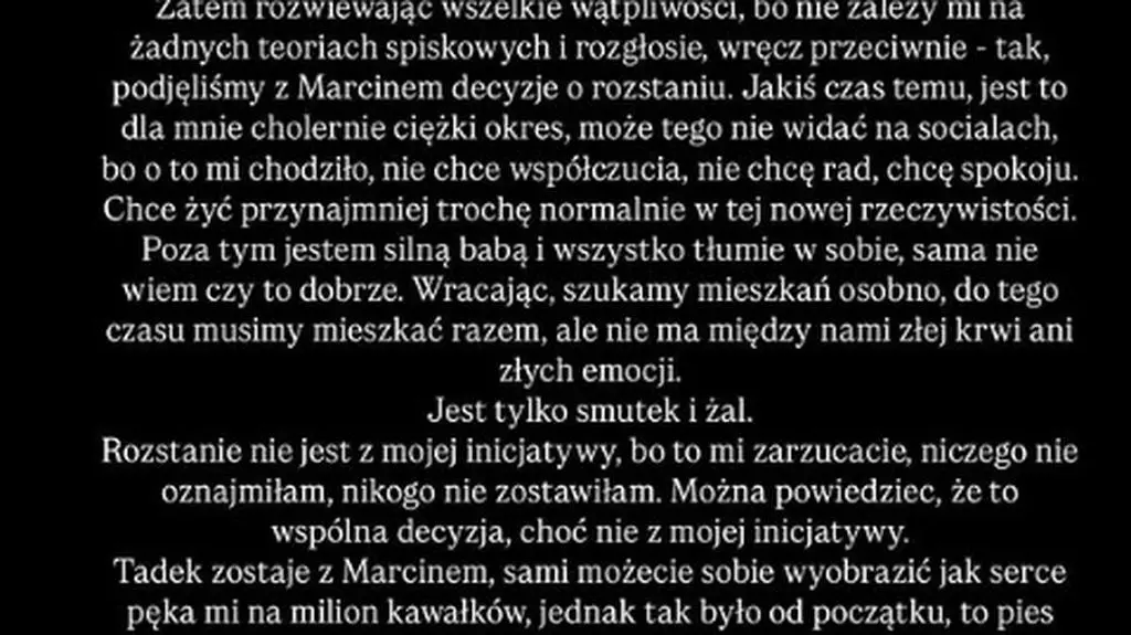 Natsu i Marcin Dubiel rozstali się. "Jest to dla mnie cholernie ciężki okres"
