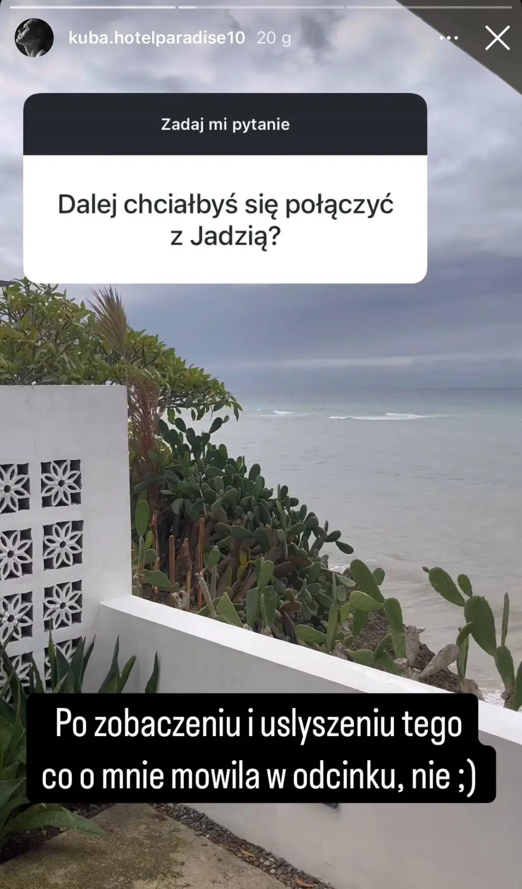 "Hotel Paradise". Kuba o Jadzi