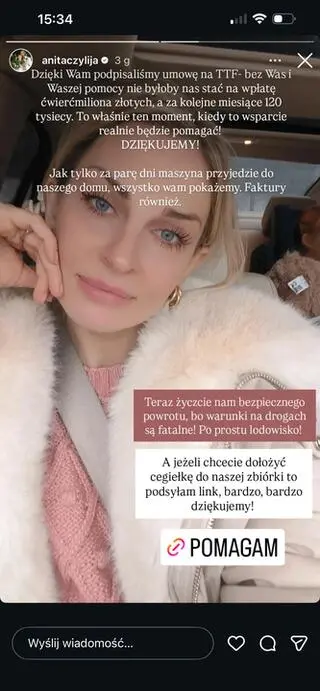 Anita Szydłowska-Szymaniak zabrała głos po otrzymaniu wyników męża