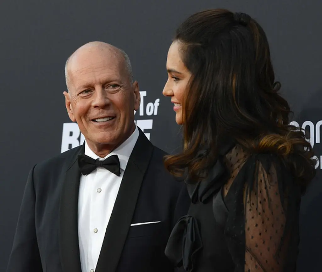 Bruce Willis z żoną