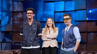 Angelika "Andziaks" Trochonowicz i Bartosz Obuchowicz w 6. odcinku 39. sezonu "Kuby Wojewódzkiego"