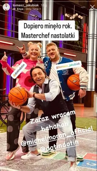 Tomasz Jakubiak wspomina plan programu "MasterChef. Nastolatki"