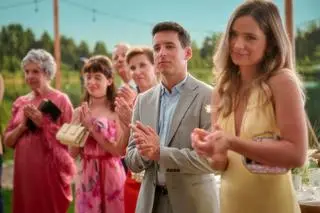 Tadek na ślubie Oli Zimińskiej i Mariusza Czerskiego z "Na Wspólnej"