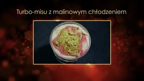 Ugotowani 14. Turbo-misu z malinowym chłodzeniem, czyli pistacjowe tiramisu z malinami Sylwii z Lublina