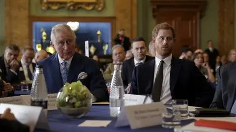 Książę Harry i król Karol III