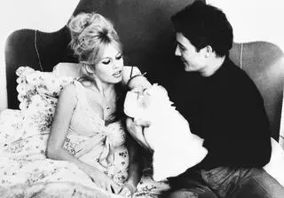 Brigitte Bardot z synem