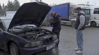 Mobilni mechanicy. BMW E39, ciągnik siodłowy Renault i skuter Romet