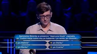 Milionerzy: Jest ryzyko, jest 40 tysięcy!