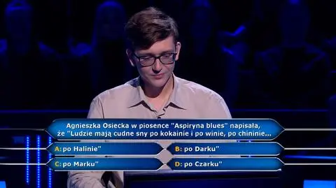 Milionerzy: Jest ryzyko, jest 40 tysięcy!