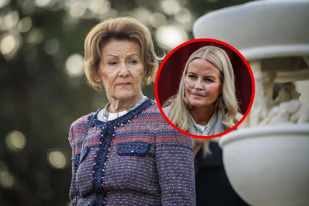 Królowa Sonja i księżna Mette-Marit