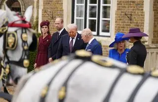 Trumpowie w Windsorze. Tak zostali przyjęci