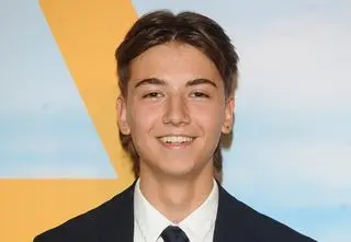 Syn Anny Przybylskiej wystąpił na pokazie obok Bogny Sworowskiej. Modelka pochwaliła się wspólnym zdjęciem