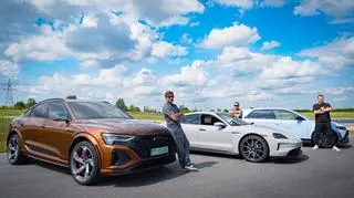 Automaniak. Trzy elektryki: Porsche Taycan 4S, Audi SQ8 Sportback e-tron Quattro i Hyundai Ioniq 5 N 