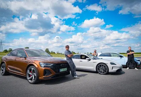 Automaniak. Trzy elektryki: Porsche Taycan 4S, Audi SQ8 Sportback e-tron Quattro i Hyundai Ioniq 5 N 
