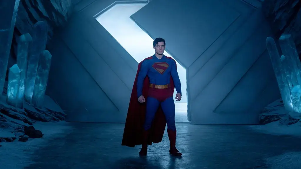 kadr z filmu Superman