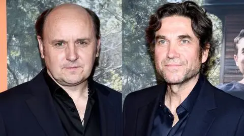 Adam Woronowicz i Marcin Dorociński