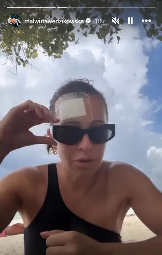 Malwina Wędzikowska miała wypadek