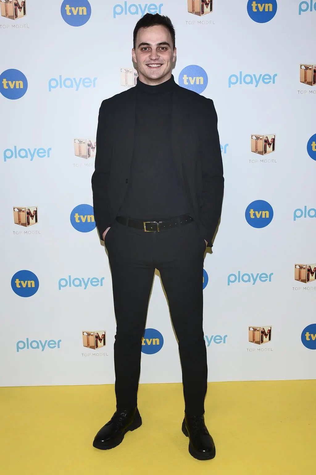 Patryk Grudowicz na finale Top Model w 2021 roku