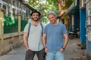 Michał Żurawski i Ludwik Borkowski