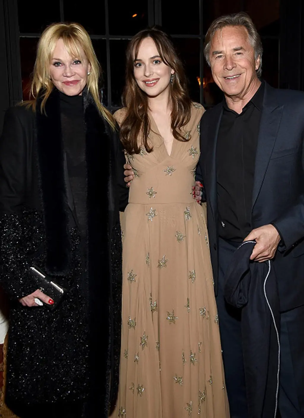 Dakota Johnson, Don Johnson i Melanie Griffith
