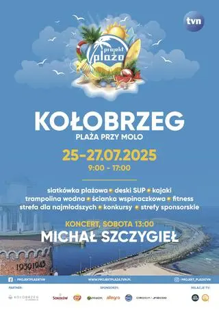 Projekt Plaża 2025 Kołobrzeg