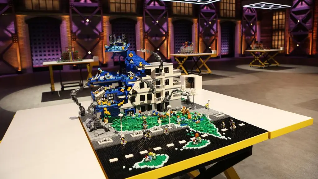 Lego Masters: odcinek 1, zadanie 1 - Jacek i Marcin