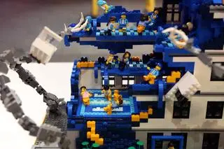 Lego Masters: odcinek 1, zadanie 1 - Jacek i Marcin